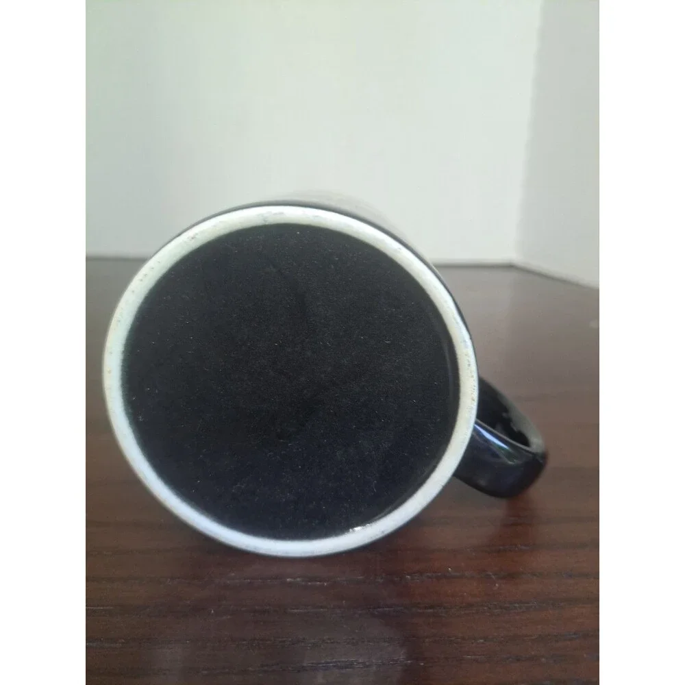 Planet Hollywood Atlantic City Black With Gold Lettering Ceramic Coffee Mug